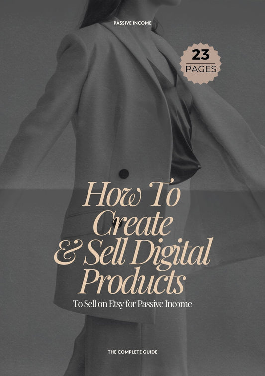 How To Create & Sell Digital Products